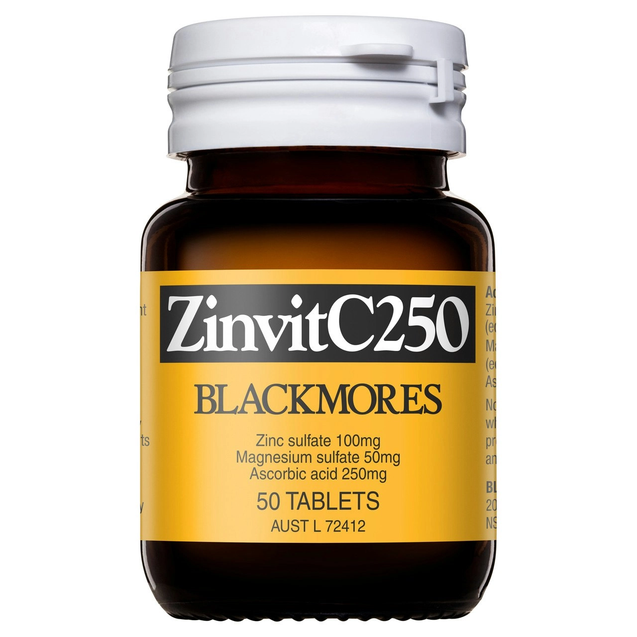 Blackmores ZinvitC250 (50)