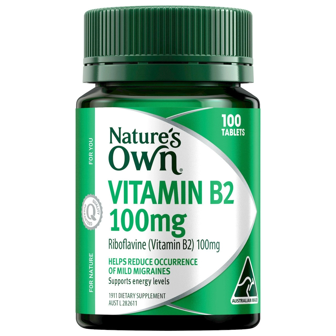 Nature's Own Vitamin B2 100mg