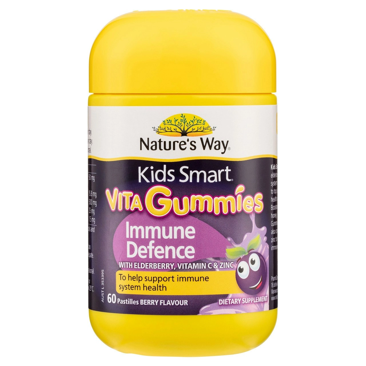 Nature's Way Kids Smart Vita Gummies Immune Defence 60's