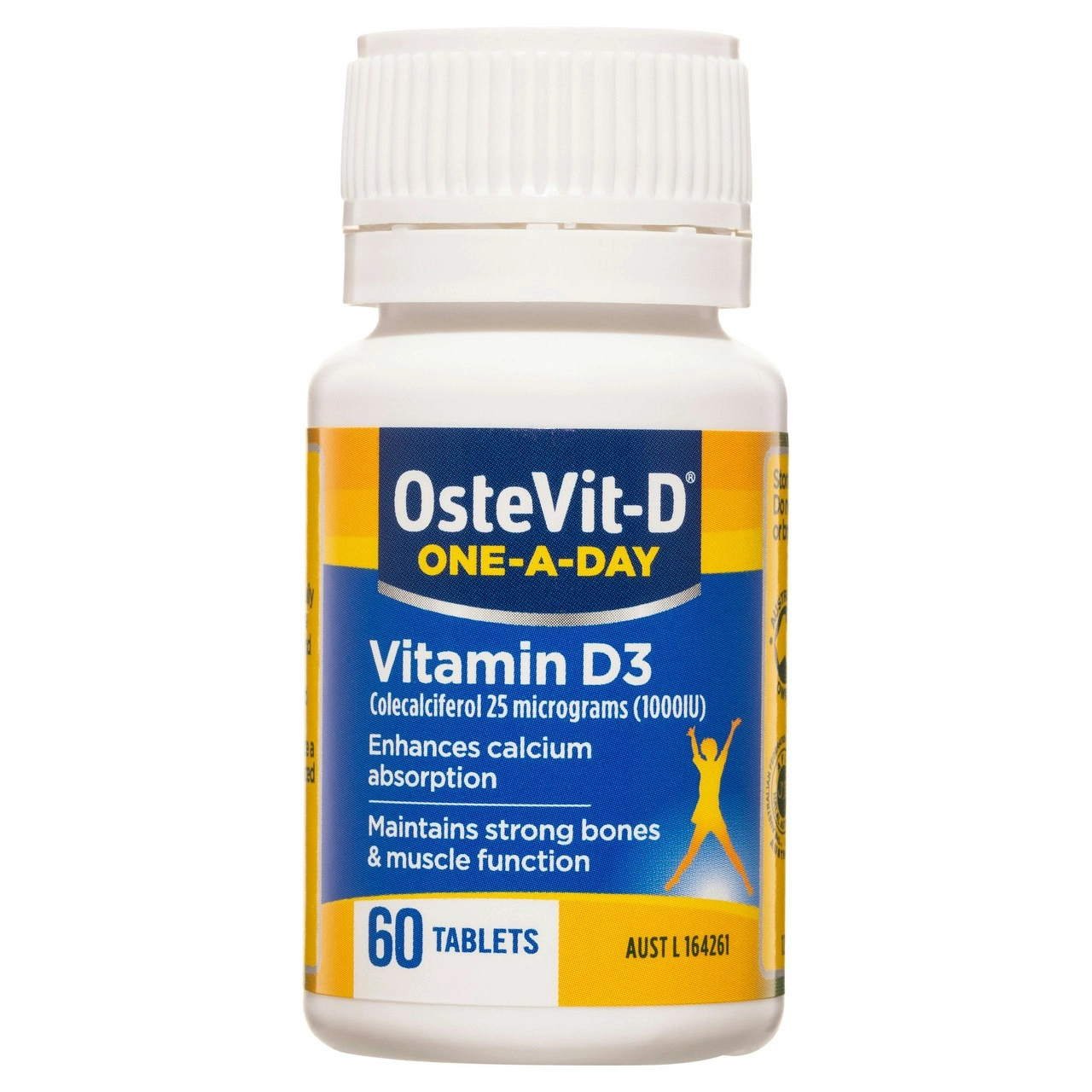 OsteVit-D One-A-Day Vitamin D3 60 Tablets