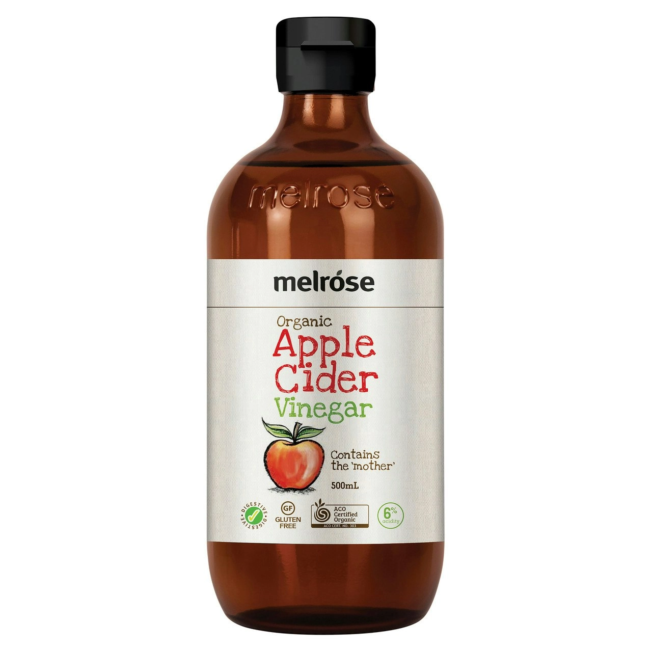 Melrose Organic Apple Cider Vinegar 500mL