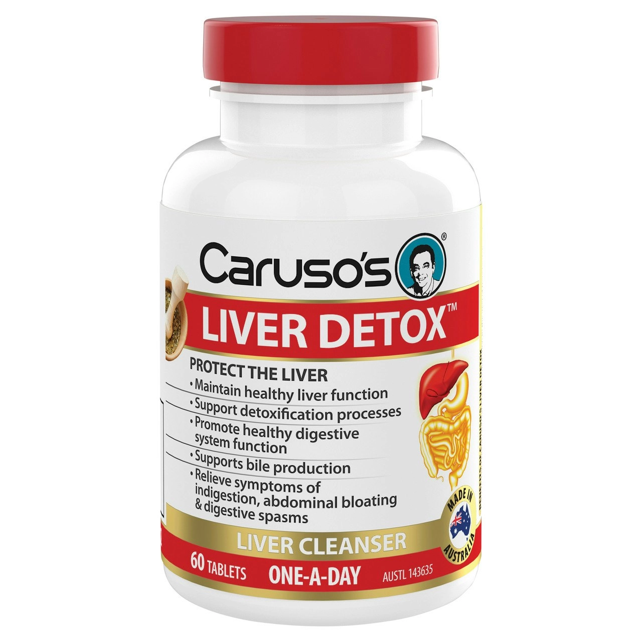 Caruso's Liver Detox 60 Tablets