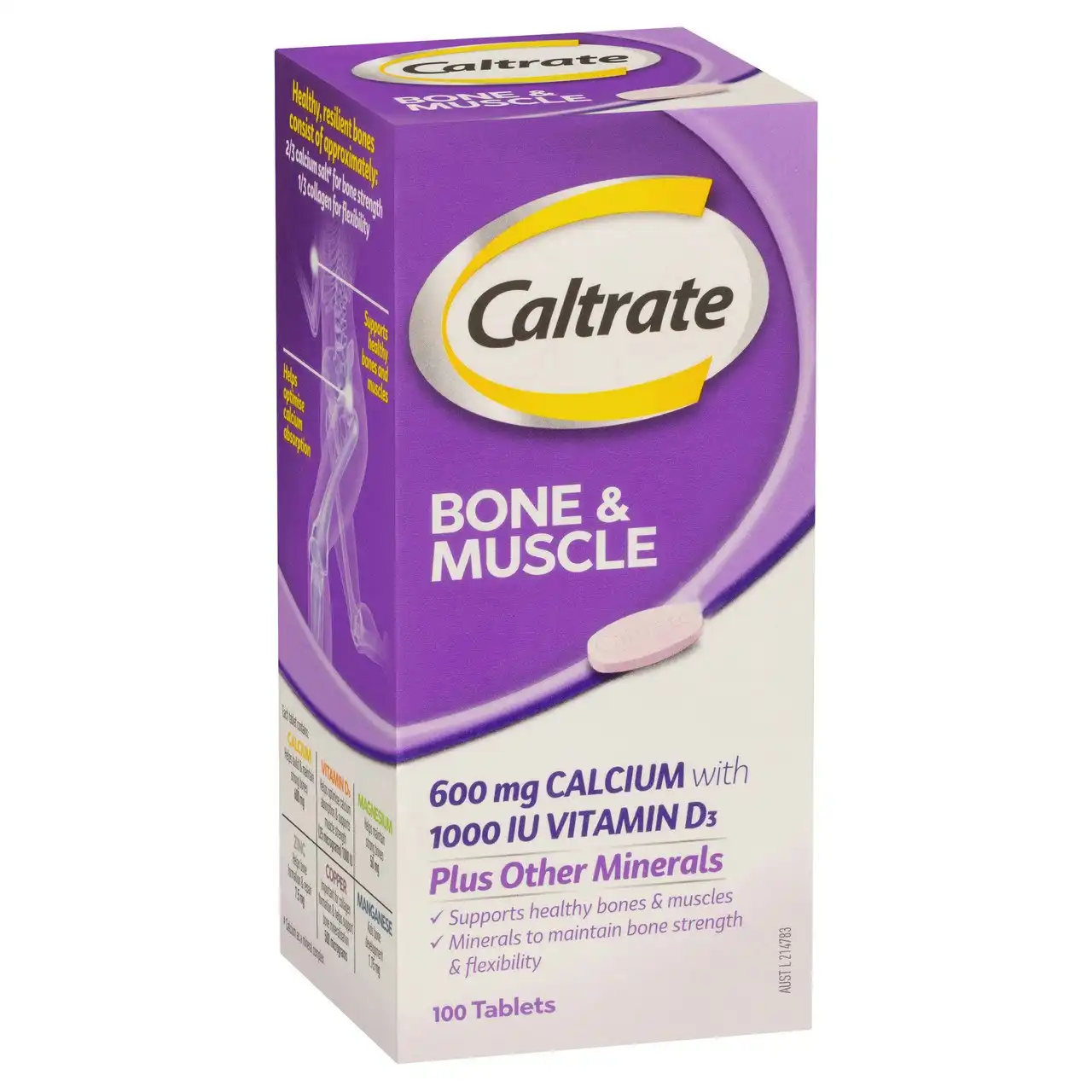 Caltrate Bone & Muscle 100 Tablets