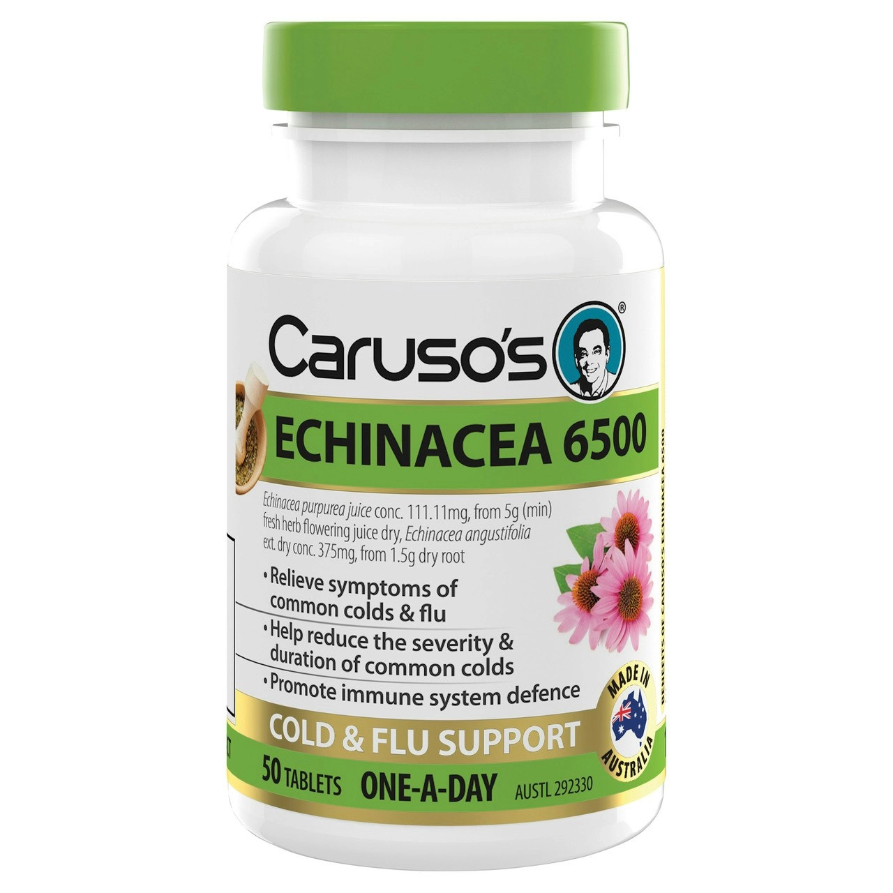 Caruso's Echinacea 6500 50 Tablets