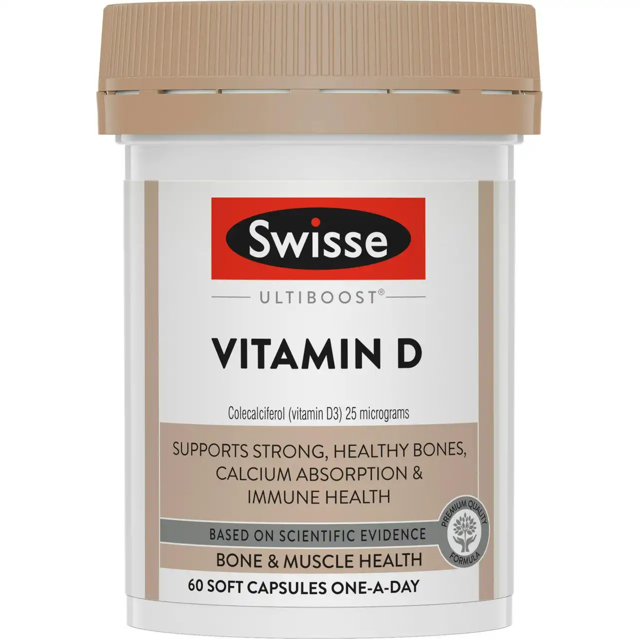 Swisse Ultiboost Vitamin D 60 Capsules