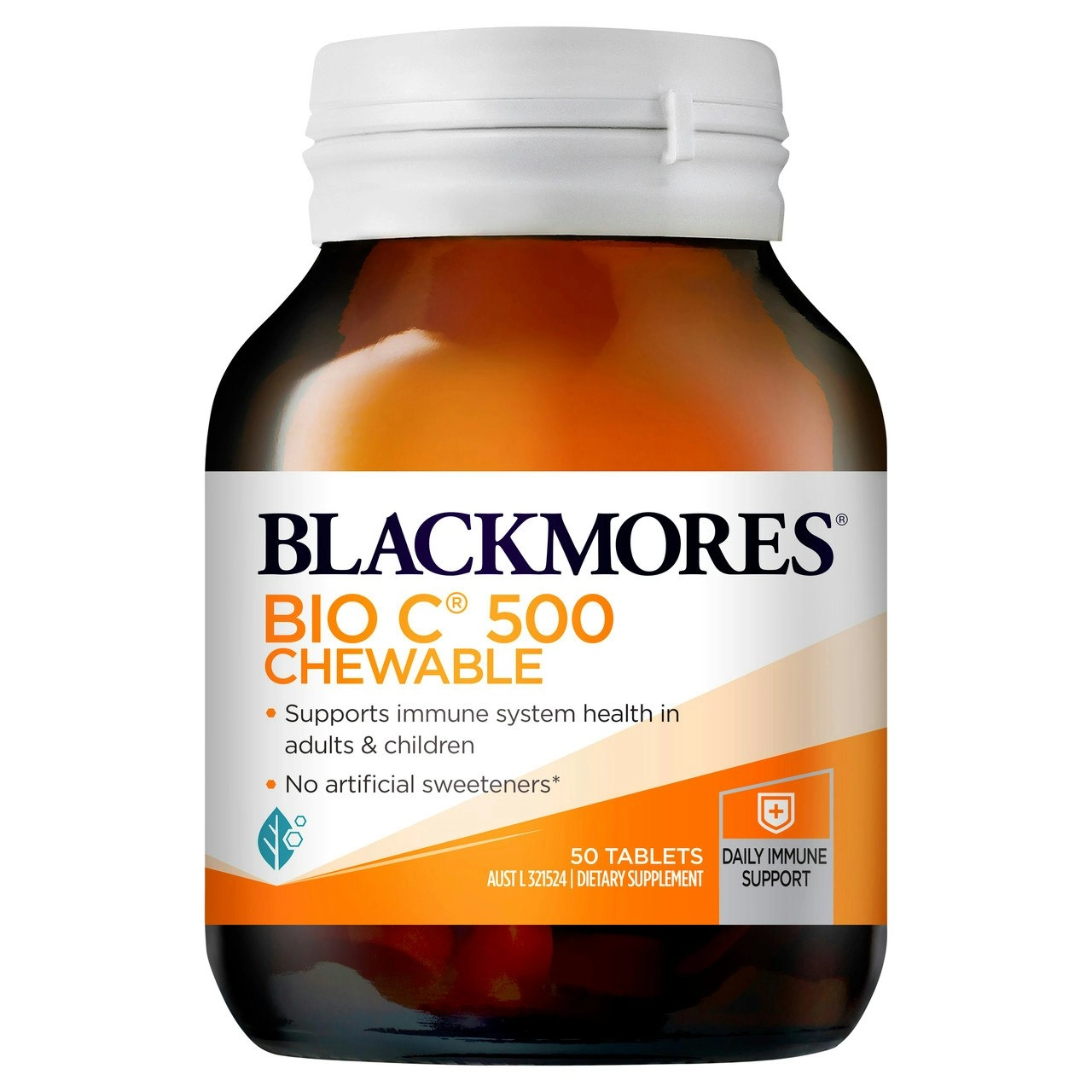 Blackmores Bio C 500 Chewable 50 Tablets