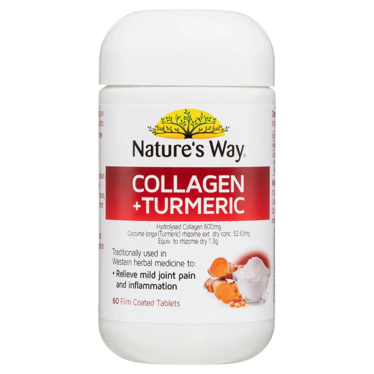 Nature's Way Superfoods Collagen +Turmeric 60s