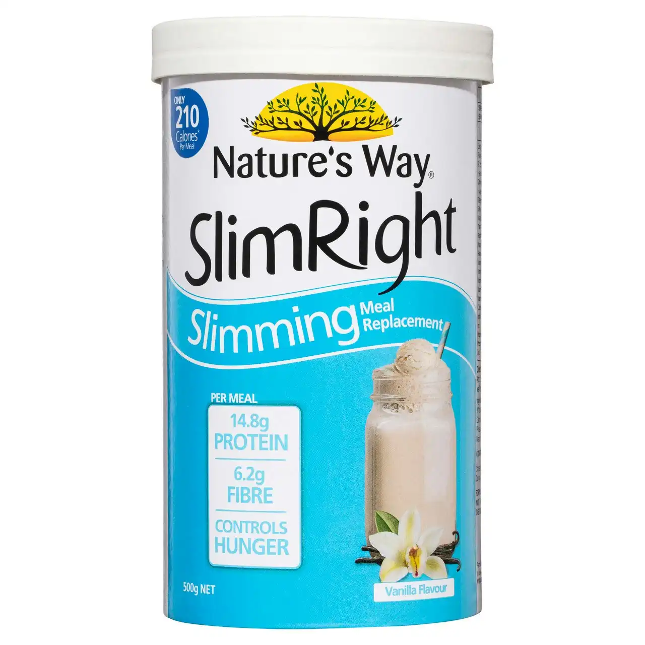 SlimRight Slimming Meal Replacement Vanilla 500g