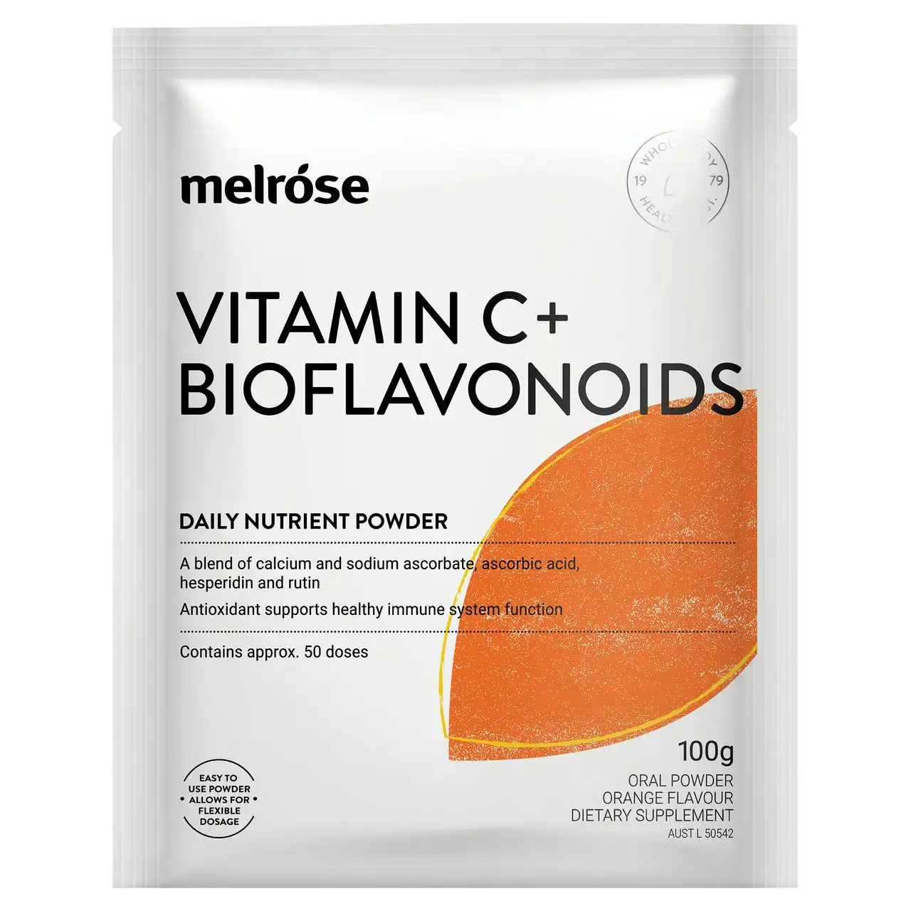 Melrose Vitamin C+ Bioflavonoids 100g