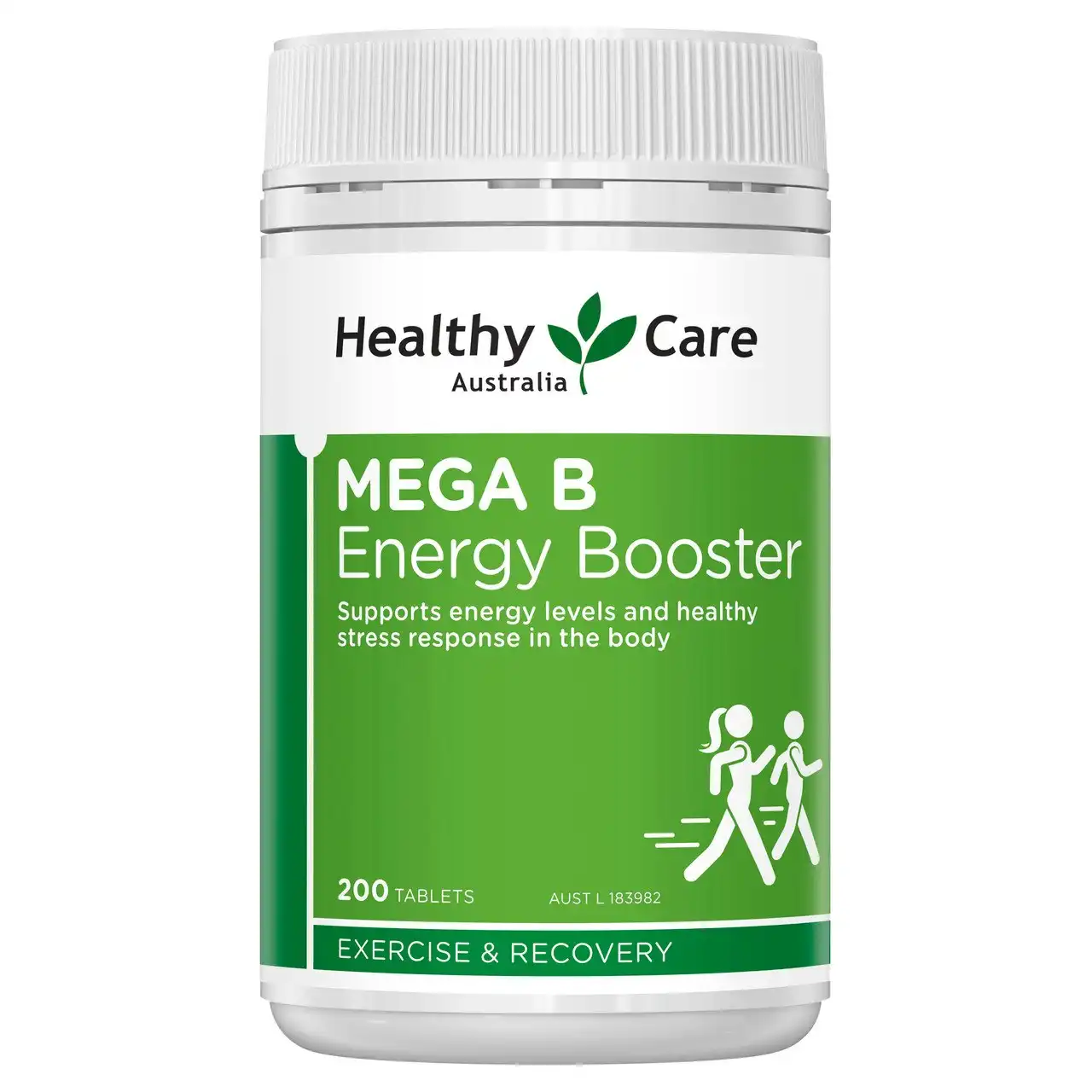 Healthy Care Mega B Energy Booster 200 Tablets