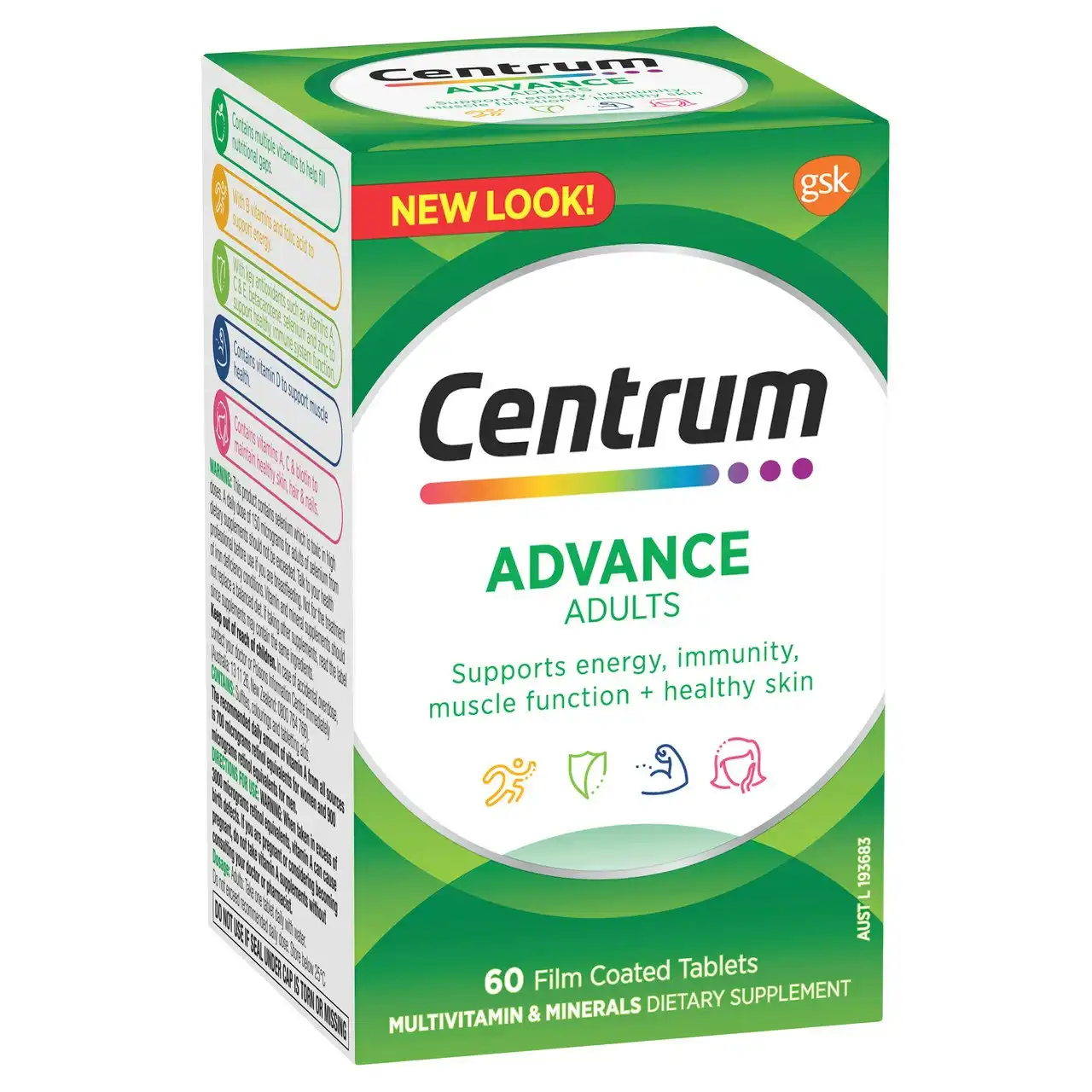 Centrum Advance Adults 60