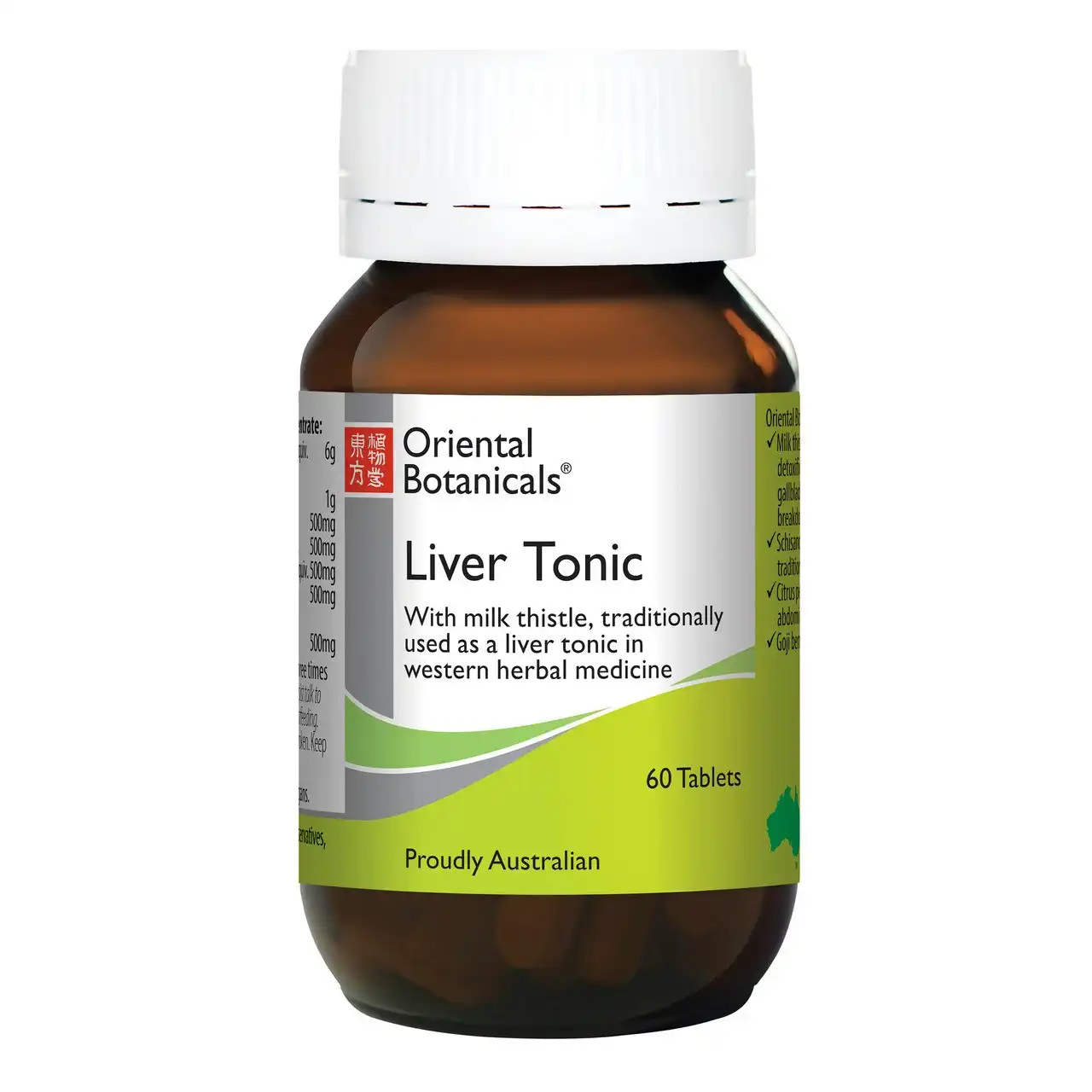 Oriental Botanicals Liver Tonic 60 Tablets