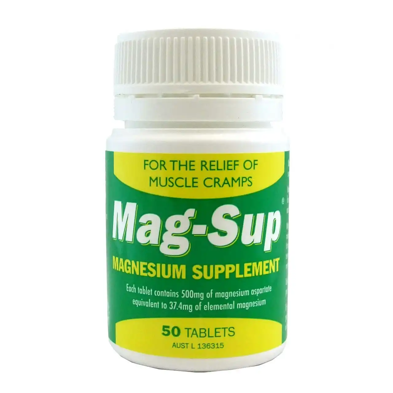 Mag-Sup 500mg tablets 50's