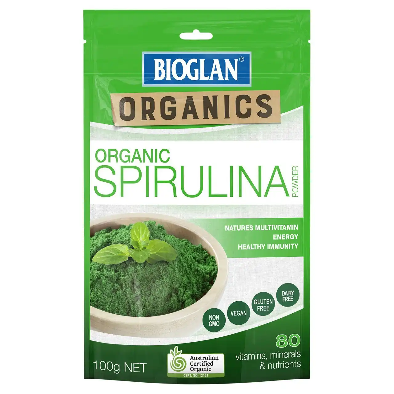 Bioglan Organics Spirulina 100g