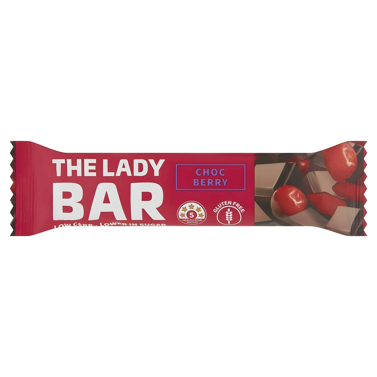 The Lady Bar Choc Berry 50g