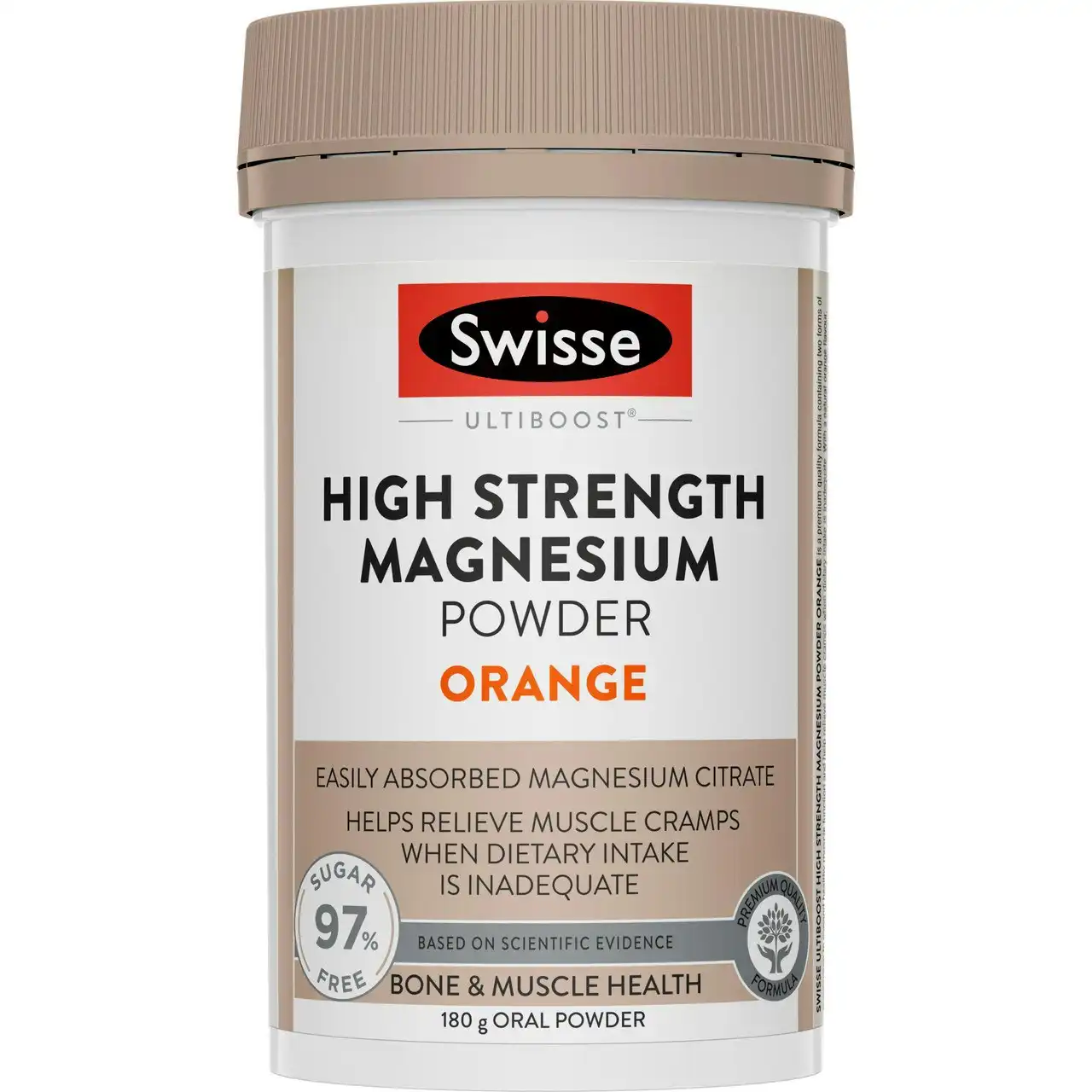 Swisse Ultiboost High Strength Magnesium Powder Orange 180g