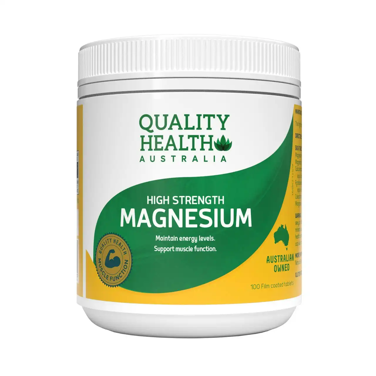 Quality Health Australia High Strength Magnesium 100s