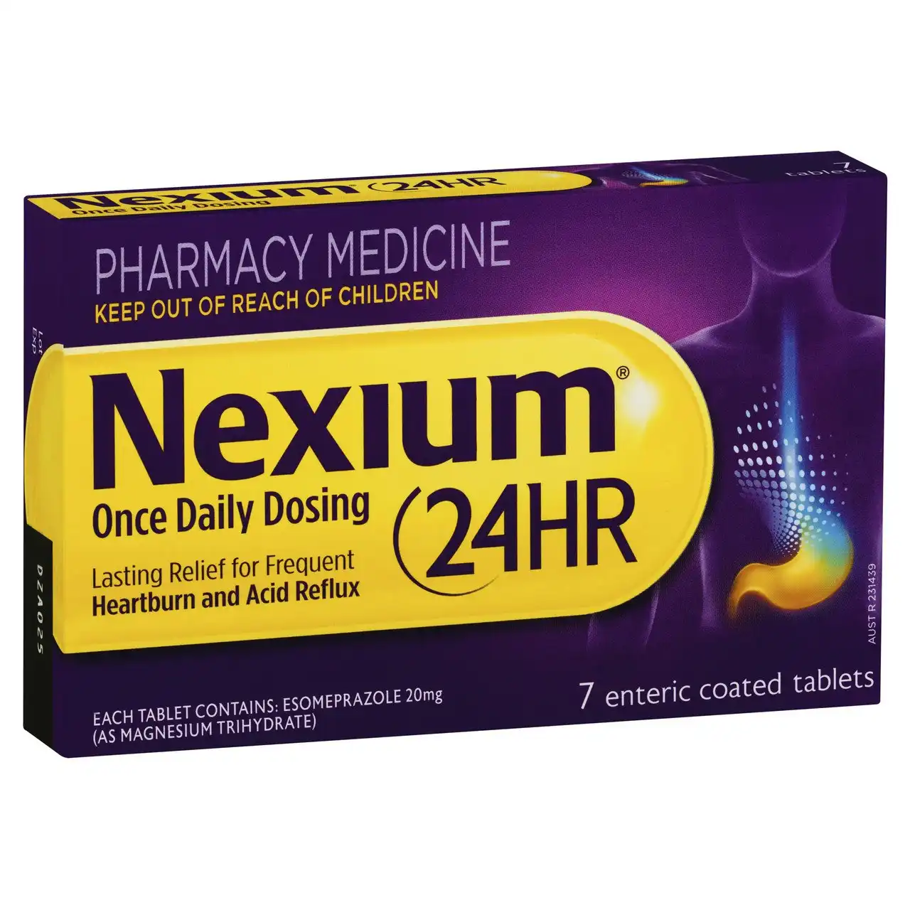 Nexium 24HR Once Daily Dosing Tablets 7 Pack