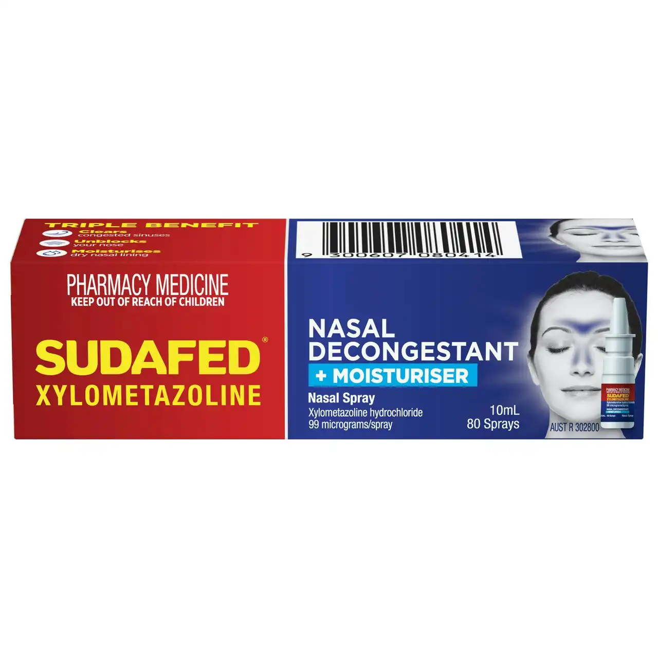 SUDAFED Xylo Nasal Decongestant Spray 10mL