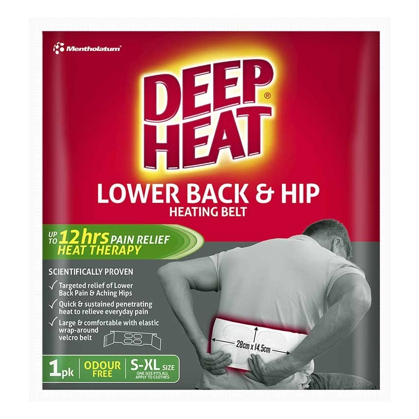 Deep Heat Lower Back & Hip Heating Belt