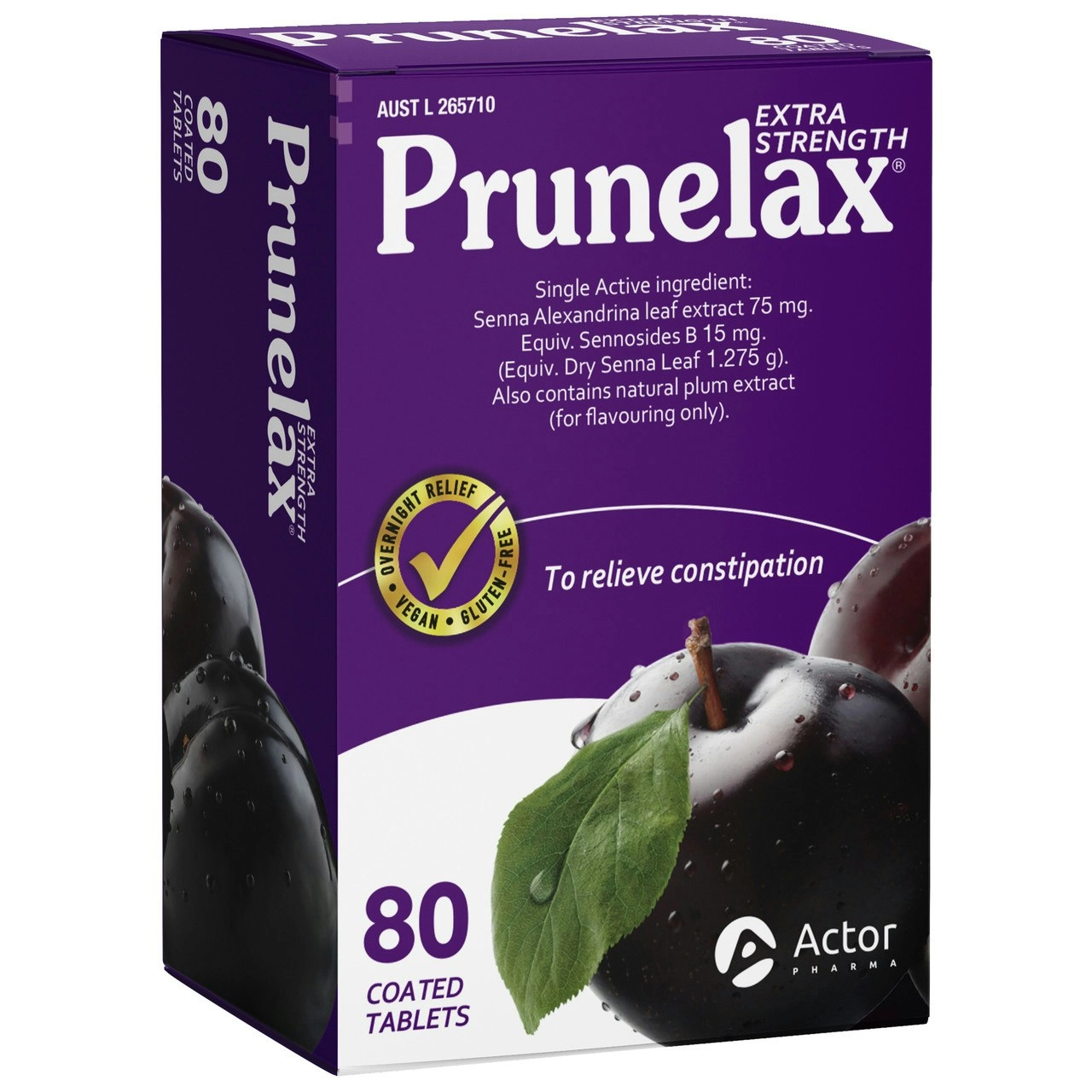 Prunelax Extra Strength Tablets 80's