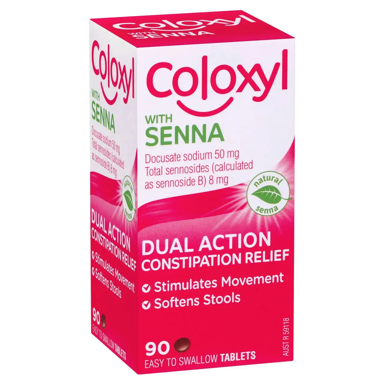 Coloxyl with Senna 90 tablets