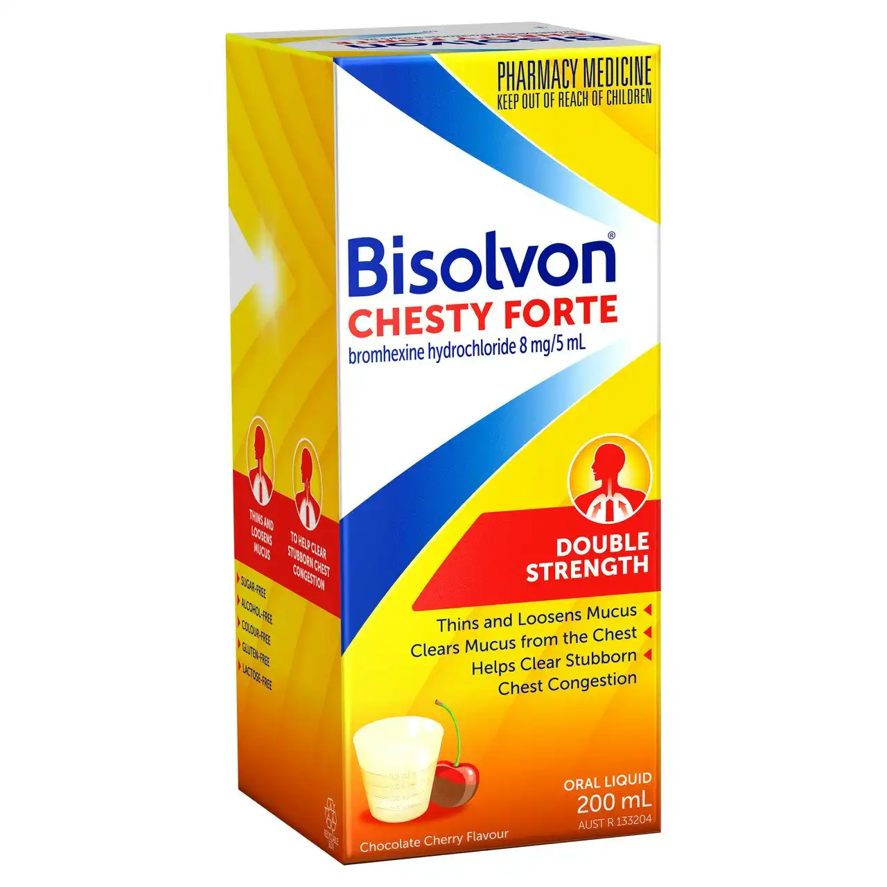 Bisolvon Chesty Forte Liquid 200ml