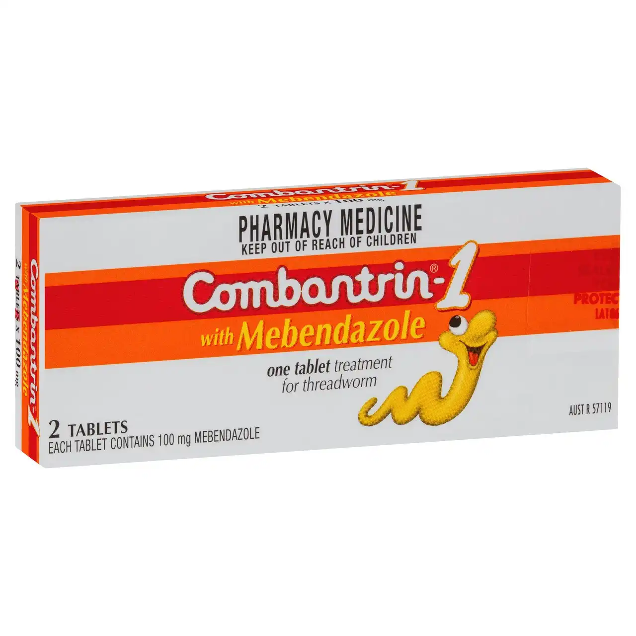 Combantrin -1 Threadworm Tablets 2 Pack