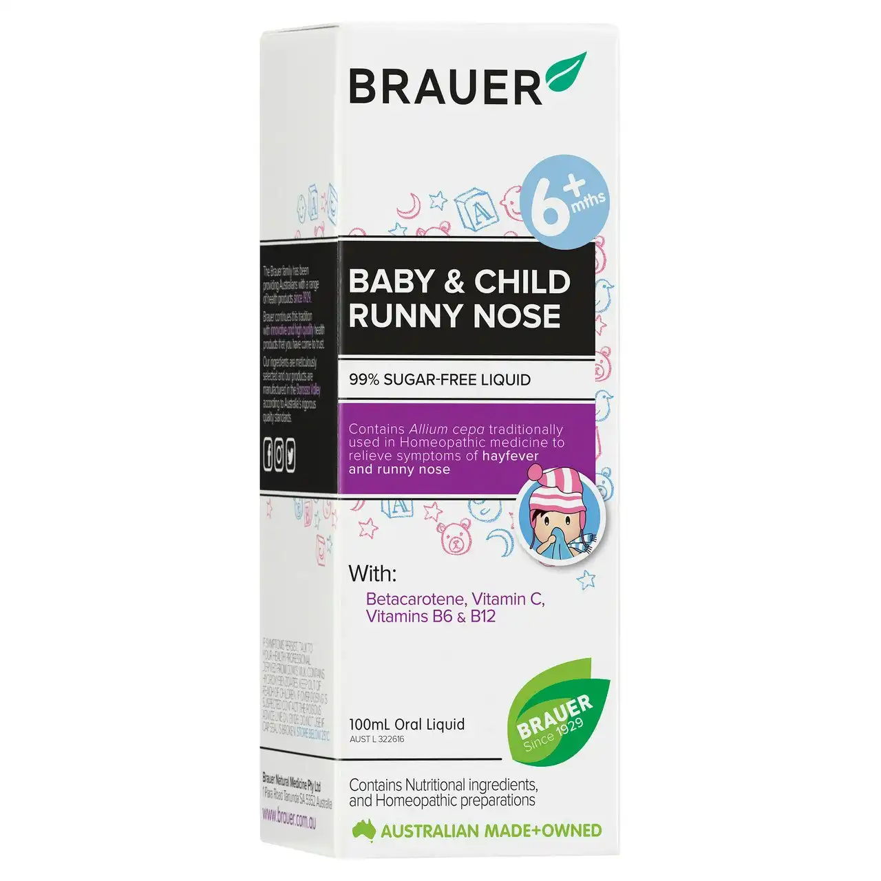 Brauer Baby & Child Runny Nose 100ml