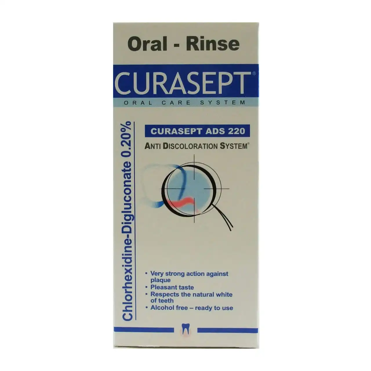 Curasept ADS 220 Chlorhexidine-Digluconate 0.20% Oral Rinse 200ml