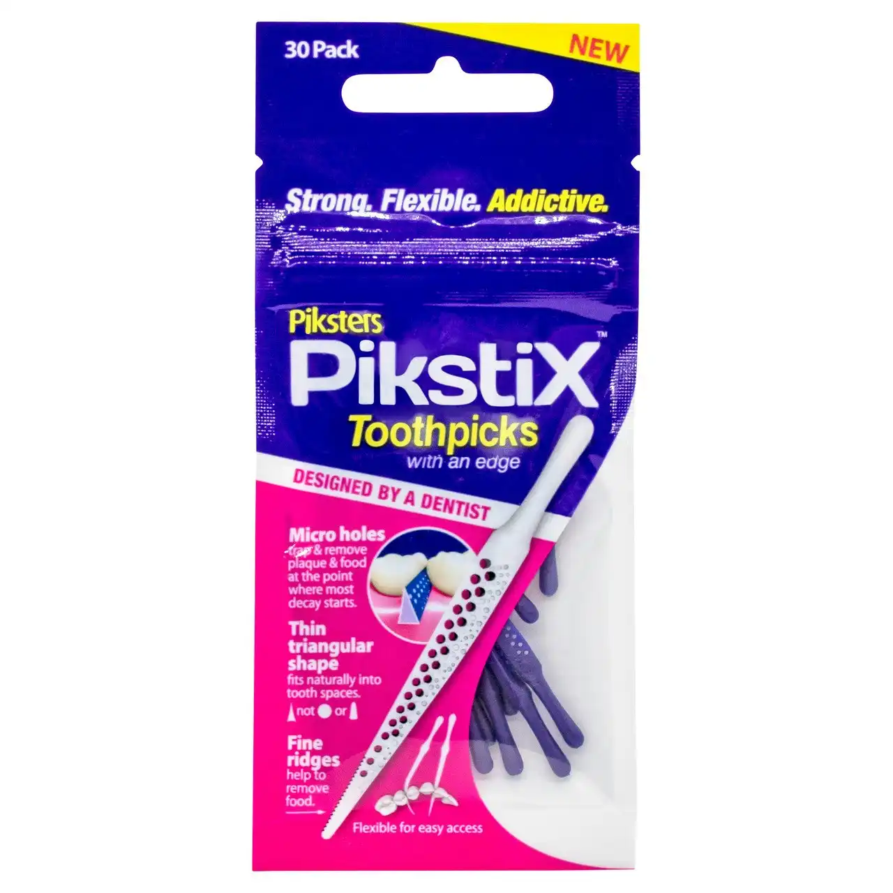 Piksters(R) PikstiX Toothpicks 30pk