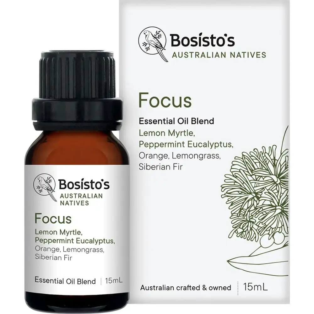 Bosisto's Australian Natives Focus Oil 15mL