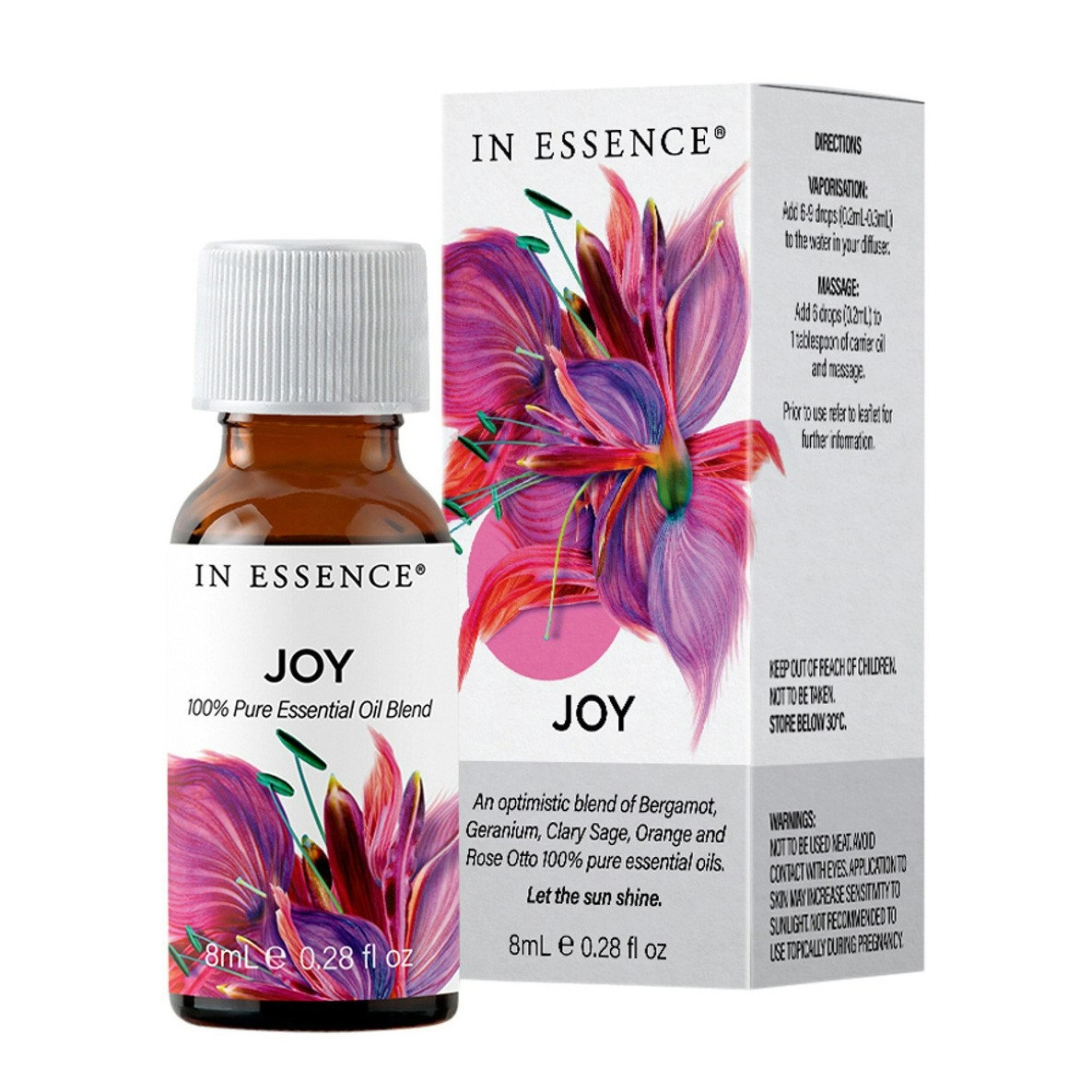 In Essence Joy Pure Essential Oil Blend 8ml