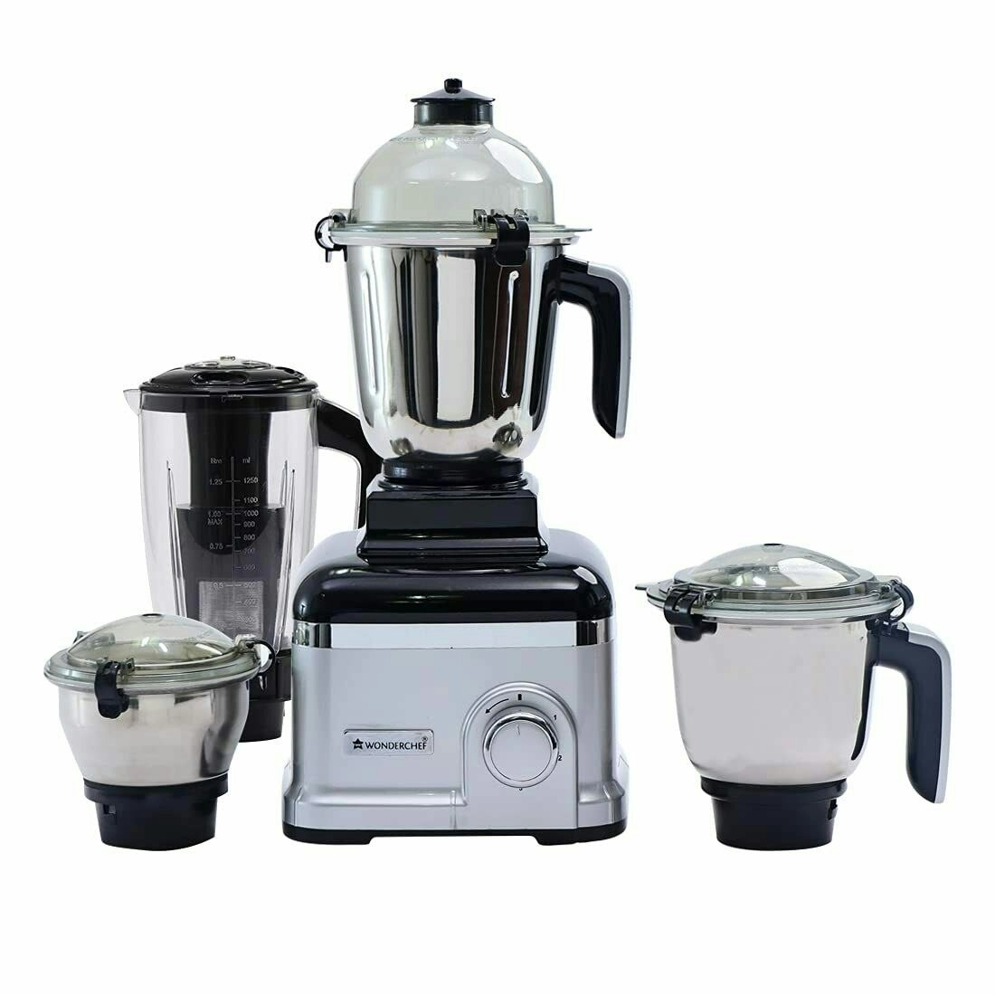 Wonderchef Sumo Silverado 1000 Watts Mixer Grinder with Australian Plug