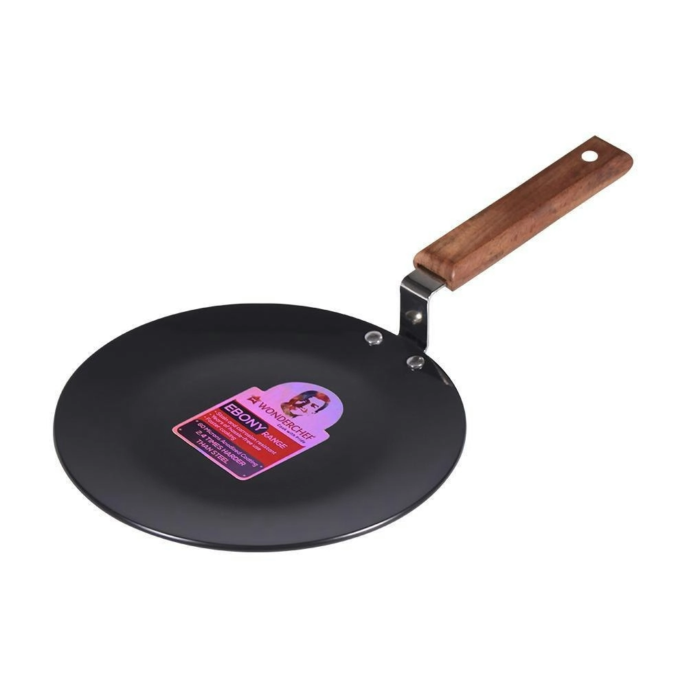 Wonderchef Ebony Roti Tawa with Induction 4.06 mm 22cm