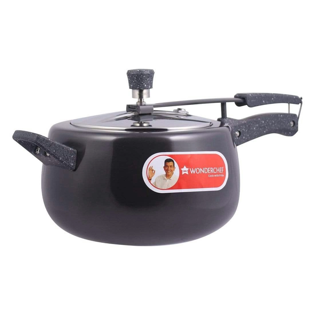 Wonderchef Taurus Hard Anodized Pressure Cooker Inner Lid 5L