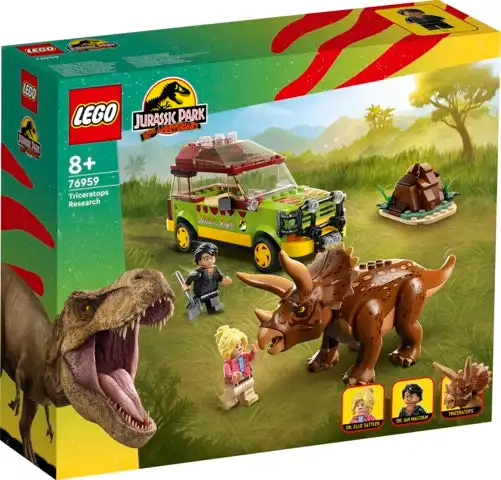 LEGO Jurassic World Triceratops Research 76959