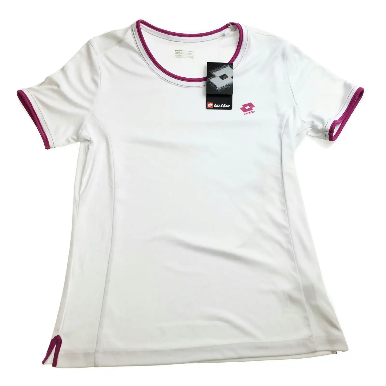 Lotto Womens Tennis Share Round Crew Neck Top T Shirt Performance Q2455