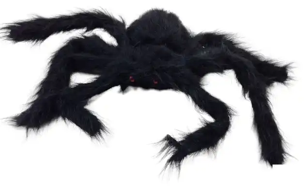 FAKE GIANT SPIDER Large Big Halloween Accessory Party 35cm x 25cm Huge Insect