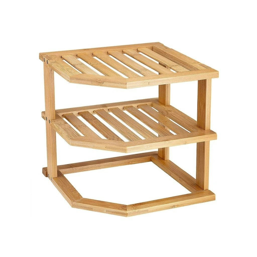 3 Tiers BAMBOO KITCHEN RACK