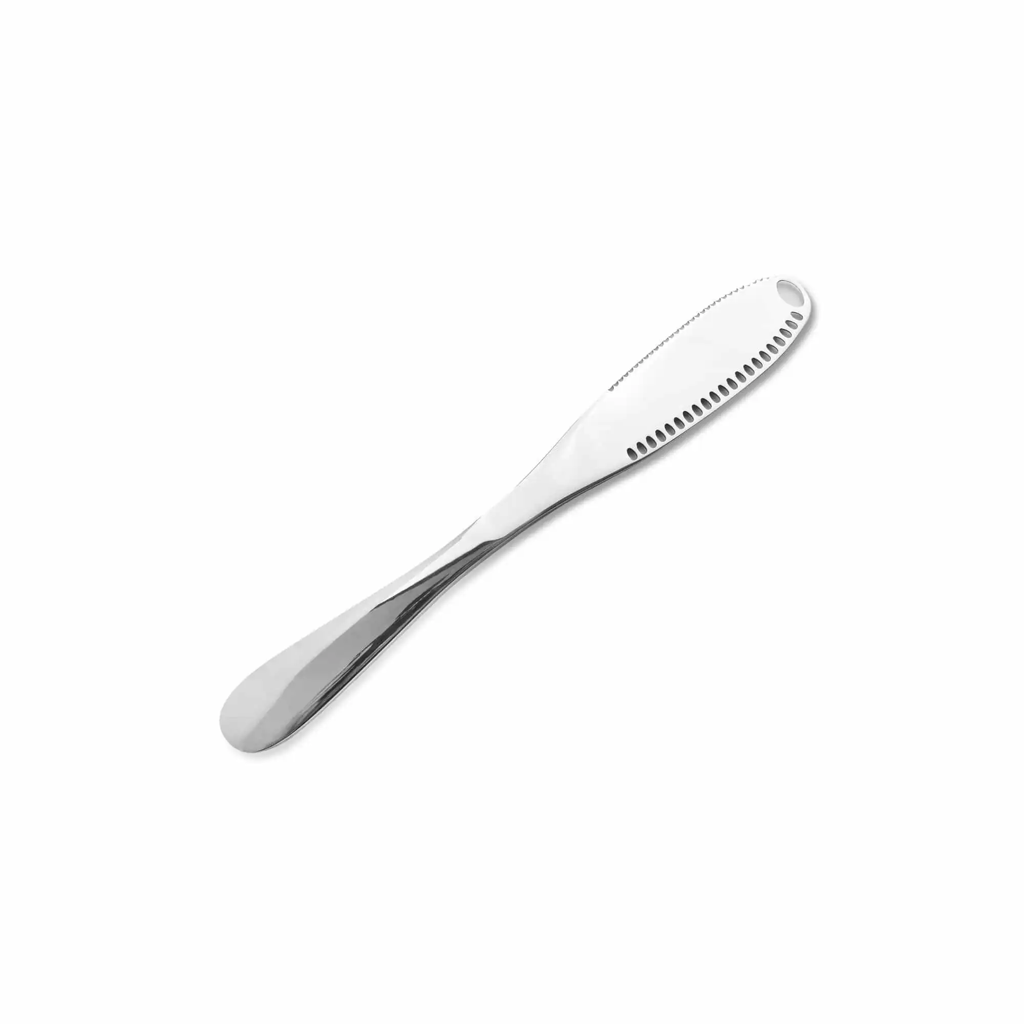 Brilliant Stainless Steel Butter Knife Serrated Edge Spreader