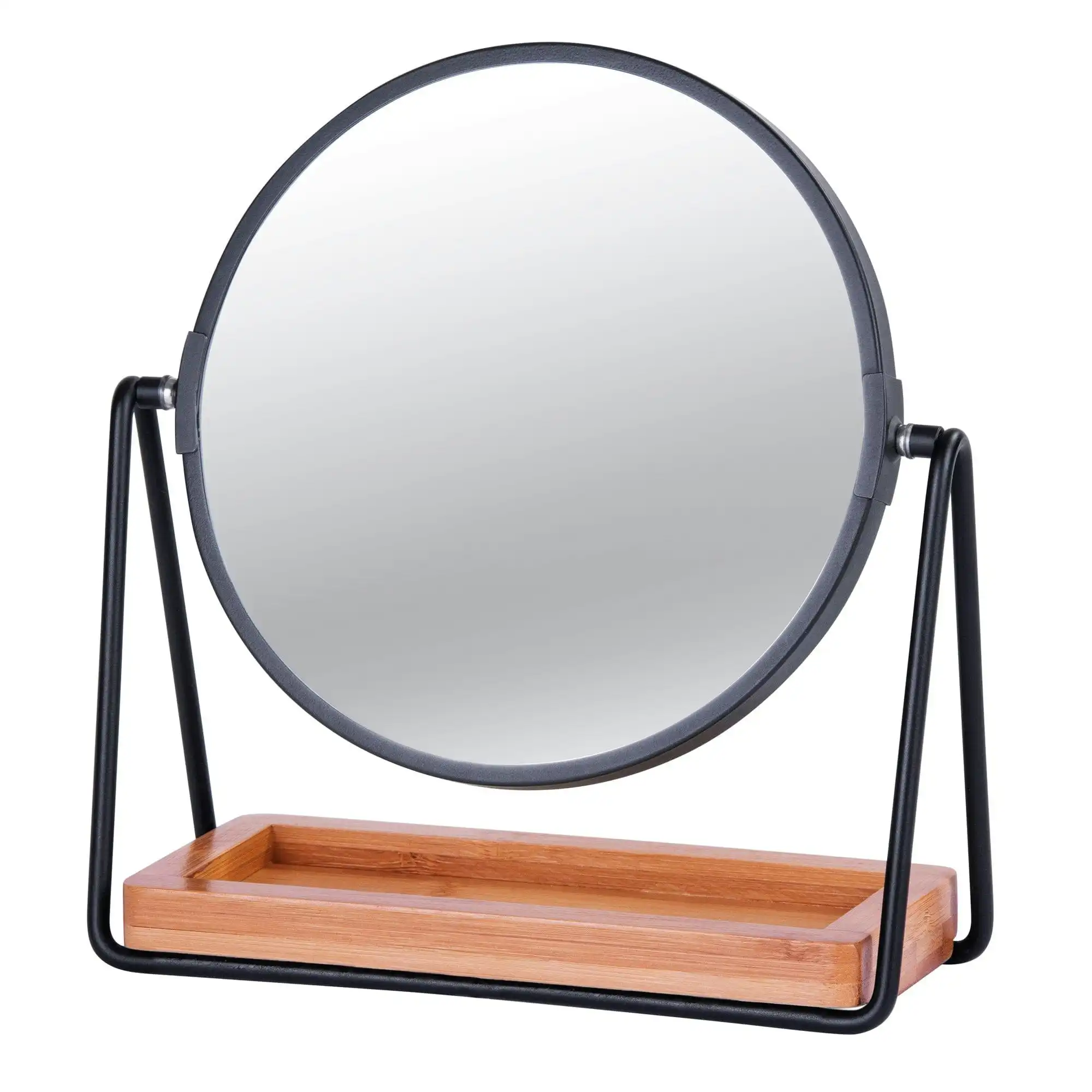 Clevinger Milan Bamboo Makeup, Vanity, and Beauty Mirror