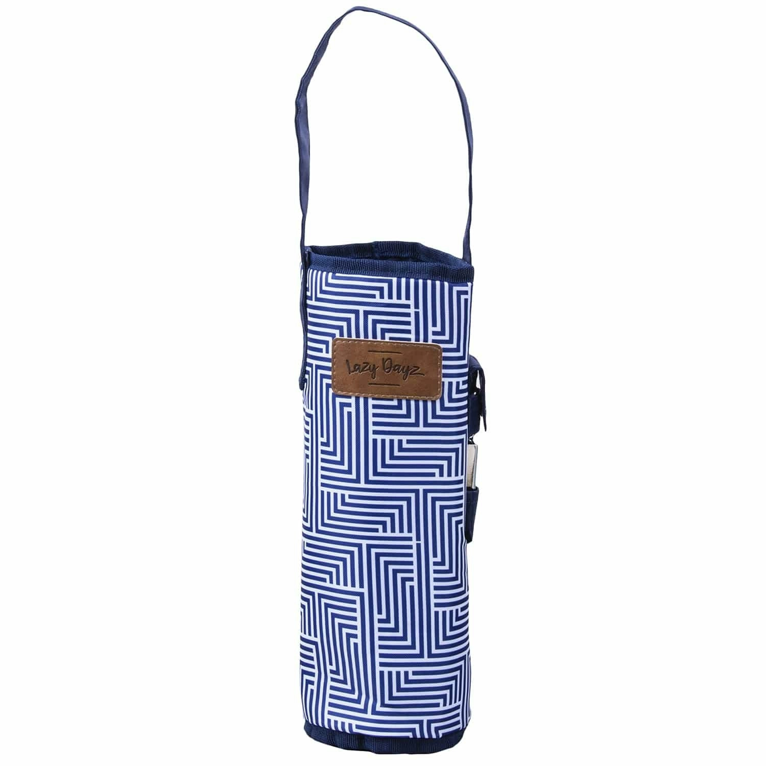 Lazy Dayz Insulated Wine Bottle Tote - Makena