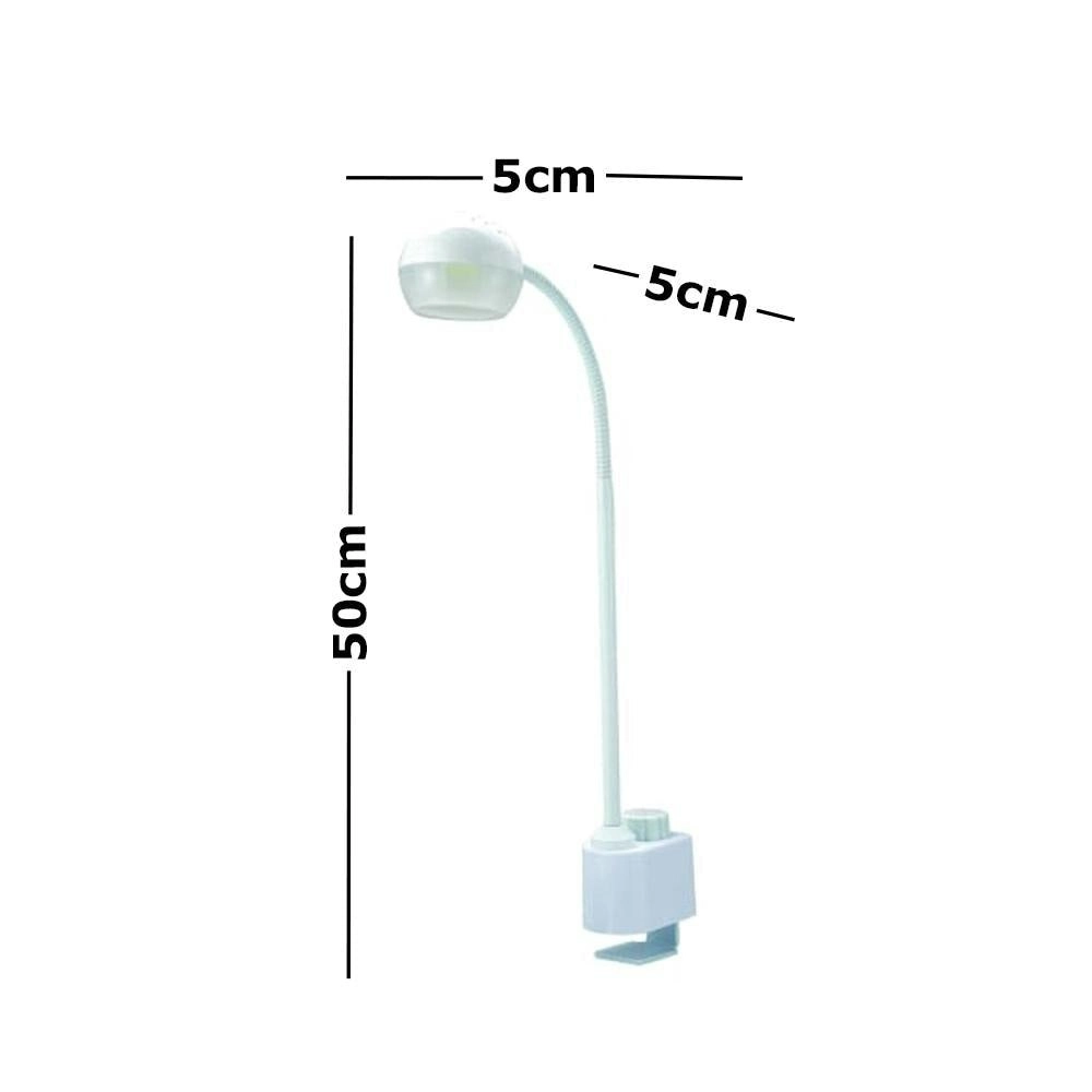 Larry LED Multi-Functional Table Desk Lamp - White