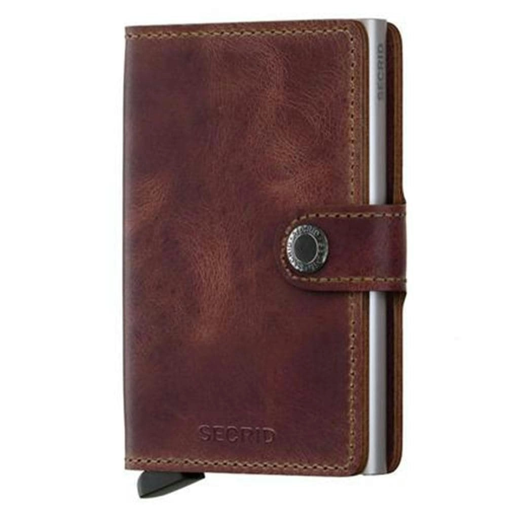 Secrid Miniwallet - Vintage Brown Leather