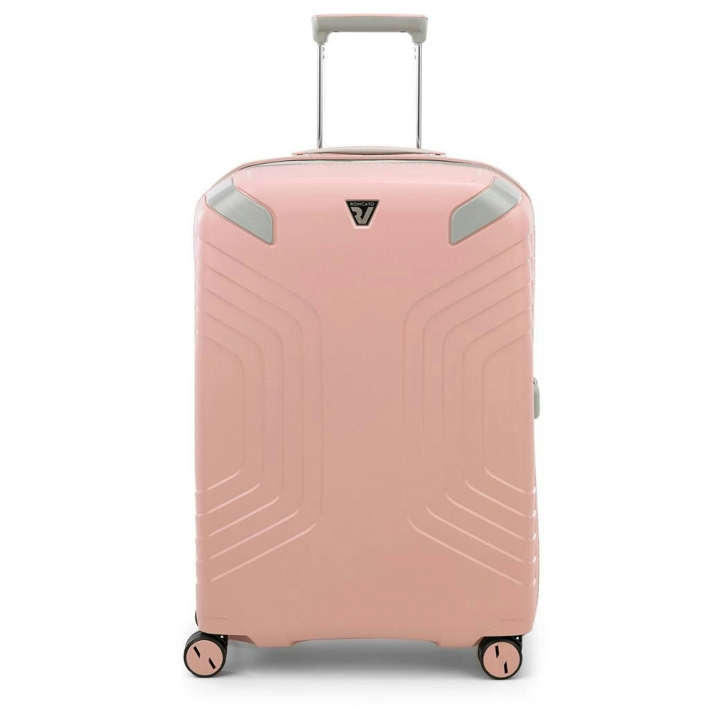 Roncato Ypsilon Large 78cm Hardsided Exp Spinner Suitcase Pale Pink