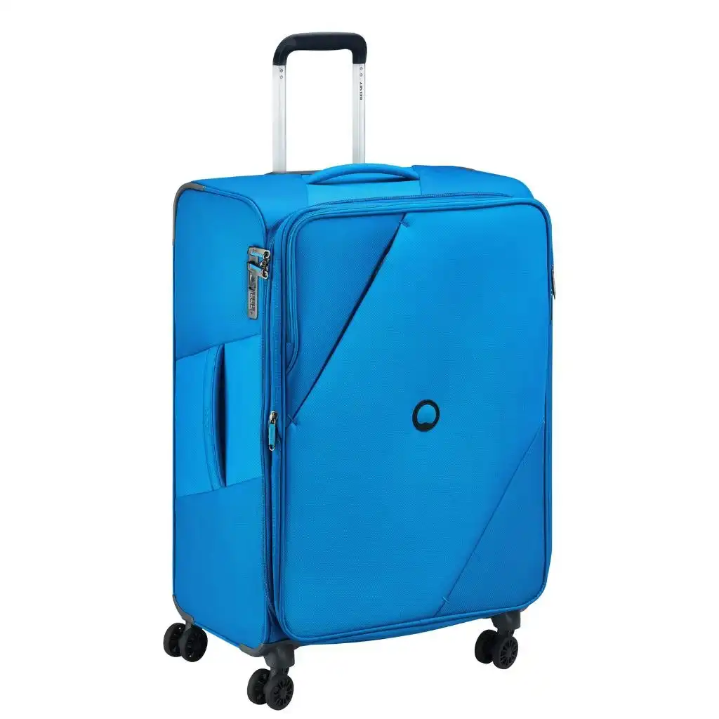 DELSEY MARINGA 68cm Medium Exp Softsided Luggage - Blue