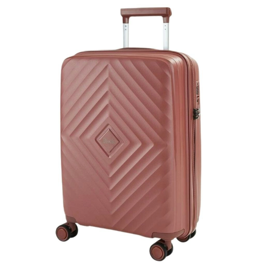 Rock Infinity 54cm Carry On Hardsided Suitcase - Dusty Pink