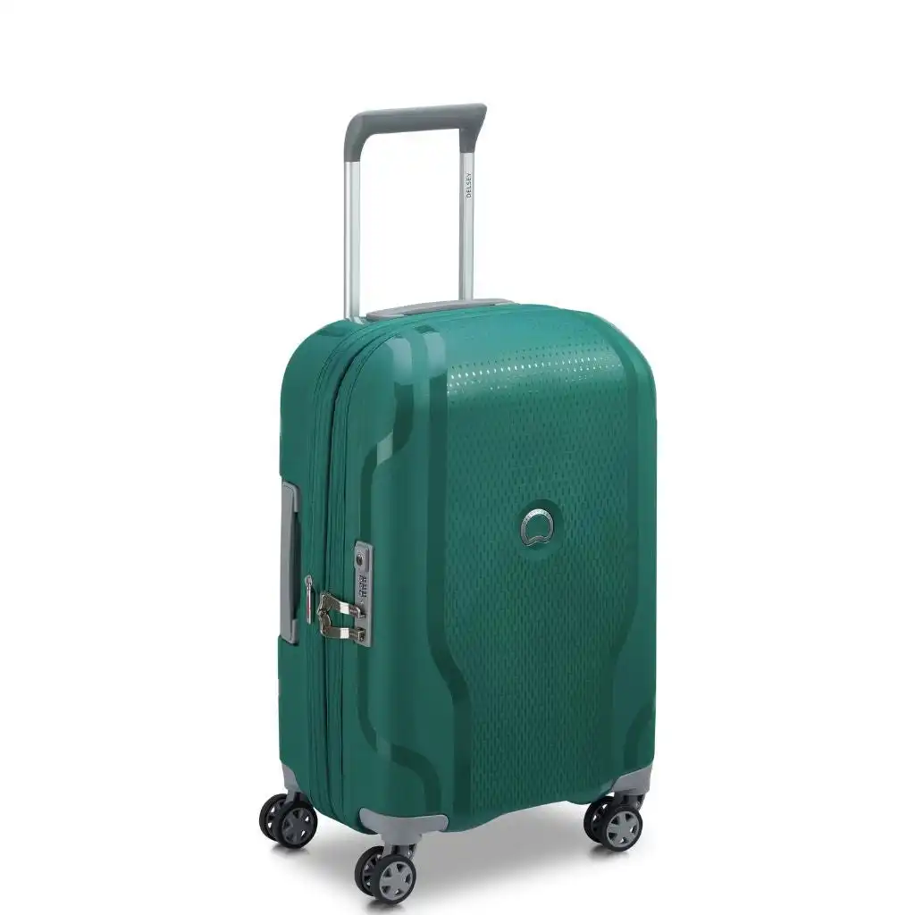 DELSEY Clavel 55cm Carry On Luggage - Evergreen