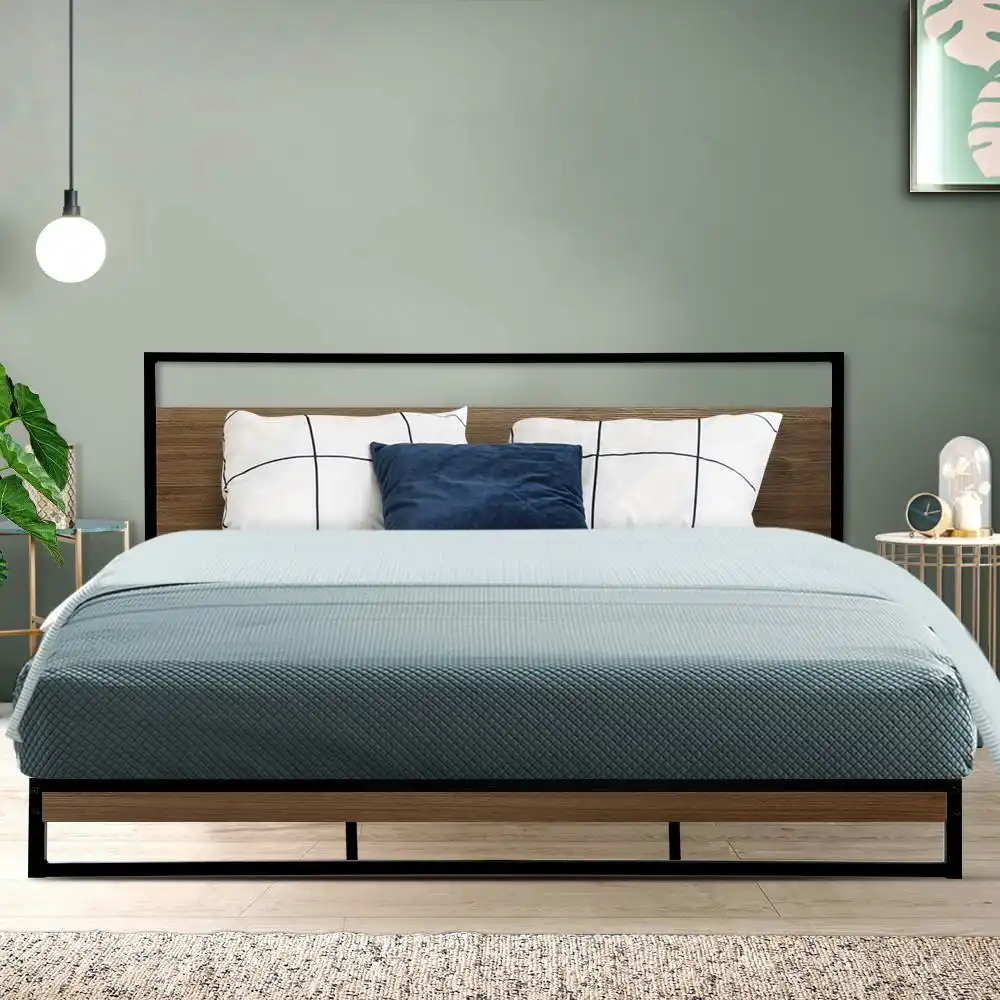 Artiss Bed Frame King Size Metal Frame DANE